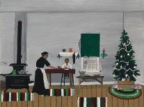 Giving Thanks, C.1942 (Oil on Panel)-Horace Pippin-Giclee Print