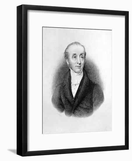 Horace Smith, English Poet and Novelist-E Finden-Framed Giclee Print