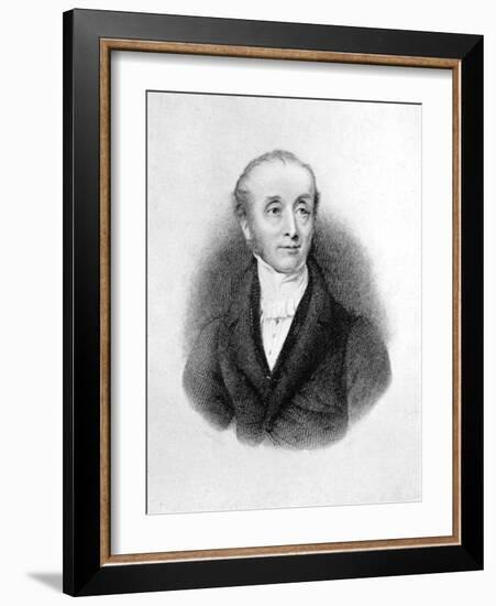 Horace Smith, English Poet and Novelist-E Finden-Framed Giclee Print