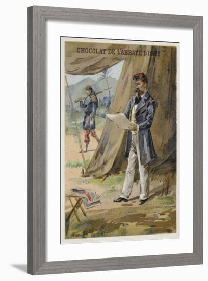 Horace Vernet, French Painter-null-Framed Giclee Print