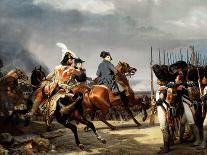 Napoleon Bonaparte on Horseback in the Battle of Iena, 14 October 1808, 1836-Emile Jean Horace Vernet-Giclee Print