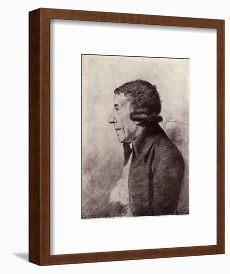 'Horace Walpole, Fourth Earl of Orford', (1919)-Unknown-Framed Giclee Print