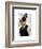 Horatio Hare in Waistcoat-Fab Funky-Framed Art Print