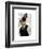 Horatio Hare in Waistcoat-Fab Funky-Framed Art Print