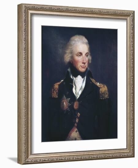 Horatio Nelson-Lemuel Francis Abbott-Framed Art Print