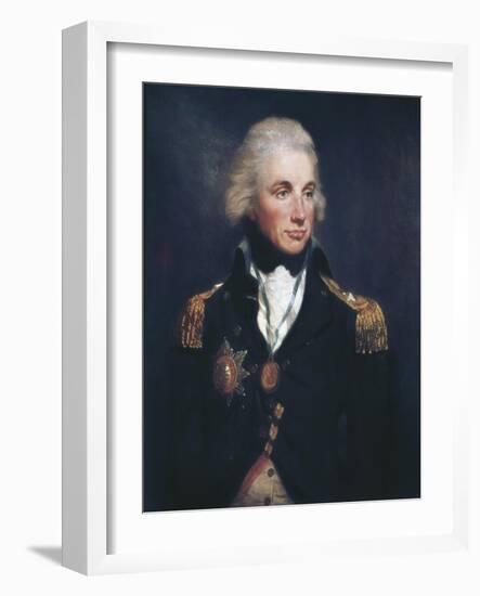 Horatio Nelson-Lemuel Francis Abbott-Framed Art Print