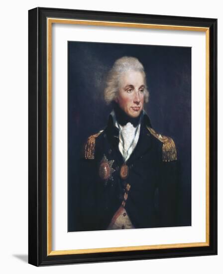 Horatio Nelson-Lemuel Francis Abbott-Framed Art Print