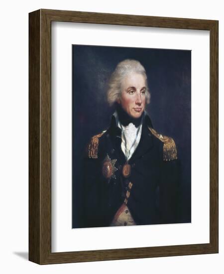 Horatio Nelson-Lemuel Francis Abbott-Framed Art Print