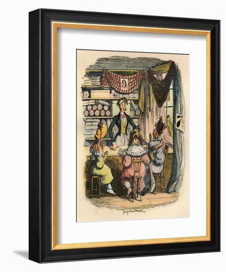 Horatio Sparkins, C1900-George Cruikshank-Framed Giclee Print