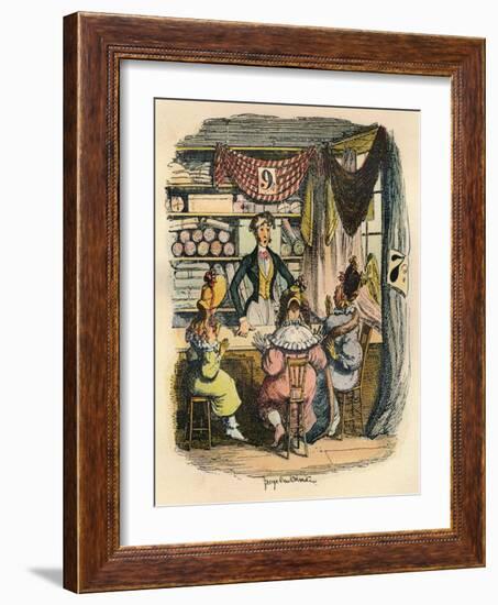 Horatio Sparkins, C1900-George Cruikshank-Framed Giclee Print