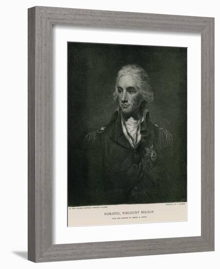 Horatio, Viscount Nelson-Lemuel Francis Abbott-Framed Giclee Print