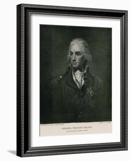 Horatio, Viscount Nelson-Lemuel Francis Abbott-Framed Giclee Print