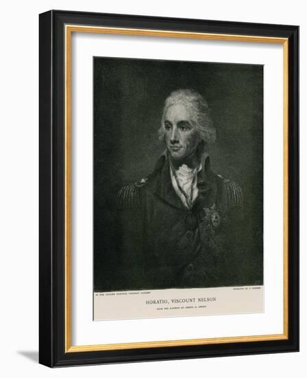 Horatio, Viscount Nelson-Lemuel Francis Abbott-Framed Giclee Print