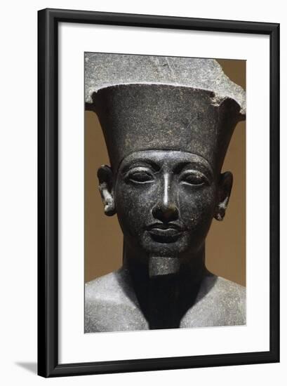 Horemheb, Diorite Statue from Luxor Temple, Egypt, Detail-null-Framed Giclee Print