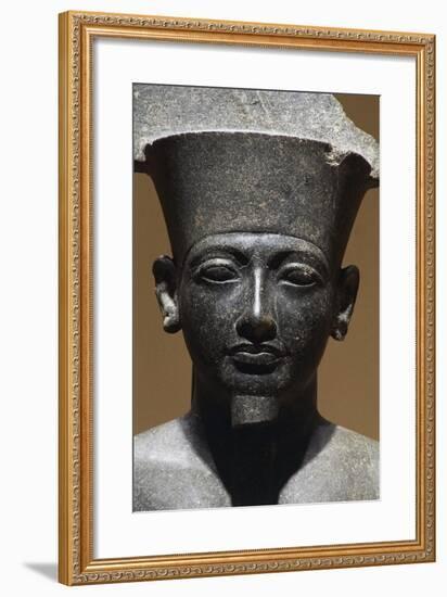 Horemheb, Diorite Statue from Luxor Temple, Egypt, Detail-null-Framed Giclee Print