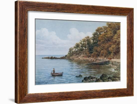 Horestone Point, Sea View, I O W-Alfred Robert Quinton-Framed Giclee Print