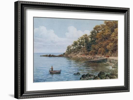 Horestone Point, Sea View, I O W-Alfred Robert Quinton-Framed Giclee Print