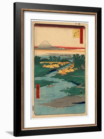 Horie Nekozane-Utagawa Hiroshige-Framed Giclee Print