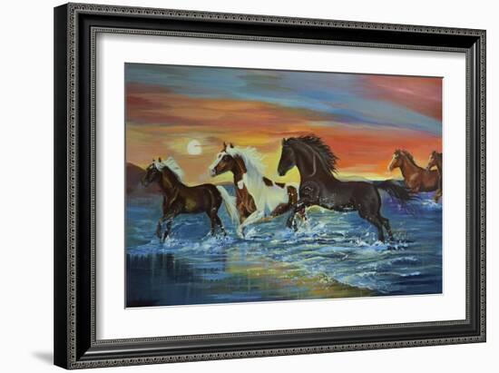 Horizon 2-Sue Clyne-Framed Giclee Print