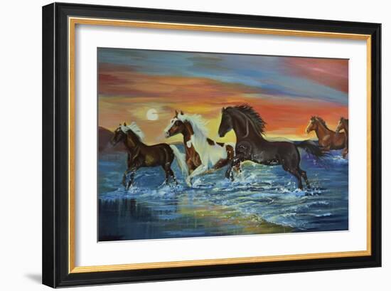 Horizon 2-Sue Clyne-Framed Giclee Print