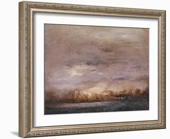 Horizon at Nightfall II-Sharon Gordon-Framed Art Print