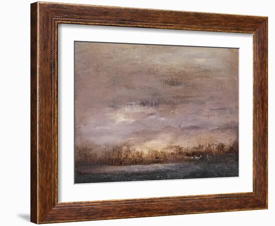 Horizon at Nightfall II-Sharon Gordon-Framed Art Print