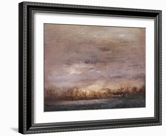 Horizon at Nightfall II-Sharon Gordon-Framed Art Print