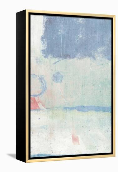 Horizon Cool Chromatic III-Mike Schick-Framed Stretched Canvas