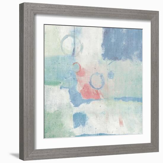 Horizon Cool Chromatic-Mike Schick-Framed Art Print