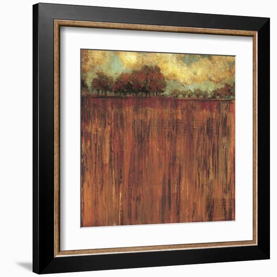 Horizon Line with Trees I-Liz Jardine-Framed Art Print