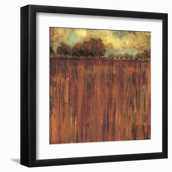 Horizon Line with Trees I-Liz Jardine-Framed Art Print