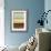 Horizon Lines I-Cat Tesla-Framed Giclee Print displayed on a wall