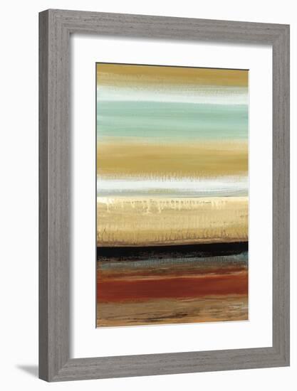 Horizon Lines I-Cat Tesla-Framed Giclee Print