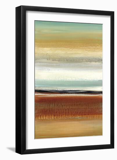 Horizon Lines II-Cat Tesla-Framed Giclee Print