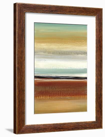 Horizon Lines II-Cat Tesla-Framed Giclee Print