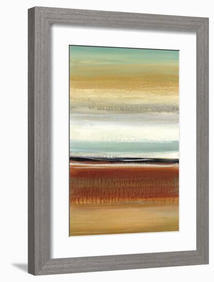 Horizon Lines II-Cat Tesla-Framed Giclee Print