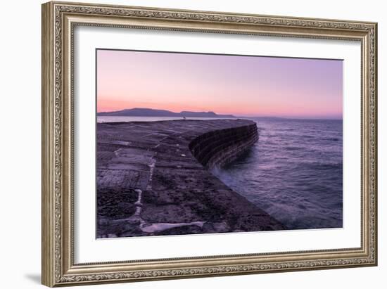 Horizon of the Cobb, Dorset-Robert Maynard-Framed Photographic Print