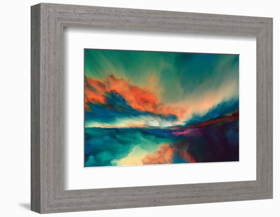 Horizon Paint-agsandrew-Framed Photographic Print