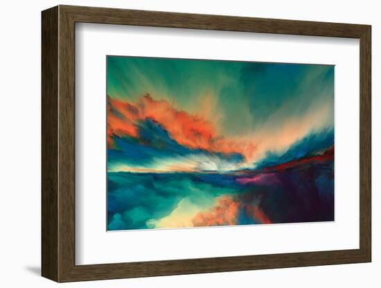 Horizon Paint-agsandrew-Framed Photographic Print