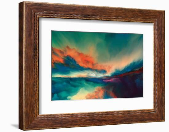 Horizon Paint-agsandrew-Framed Photographic Print