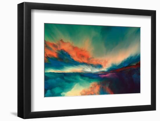 Horizon Paint-agsandrew-Framed Photographic Print