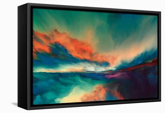 Horizon Paint-agsandrew-Framed Premier Image Canvas