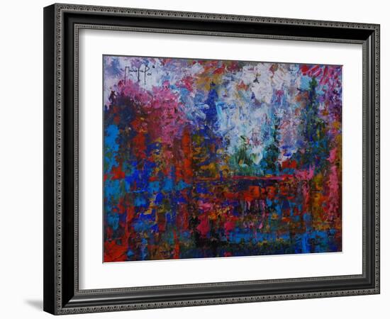 Horizon V-Joseph Marshal Foster-Framed Art Print