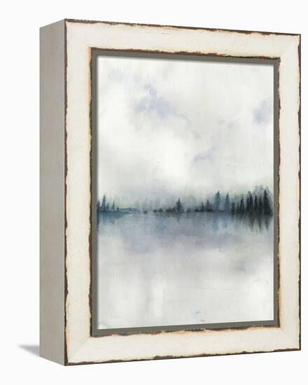 Horizon Whisper I-Grace Popp-Framed Stretched Canvas