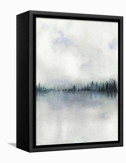 Horizon Whisper I-Grace Popp-Framed Stretched Canvas