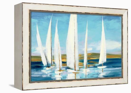 Horizon-Julia Purinton-Framed Stretched Canvas