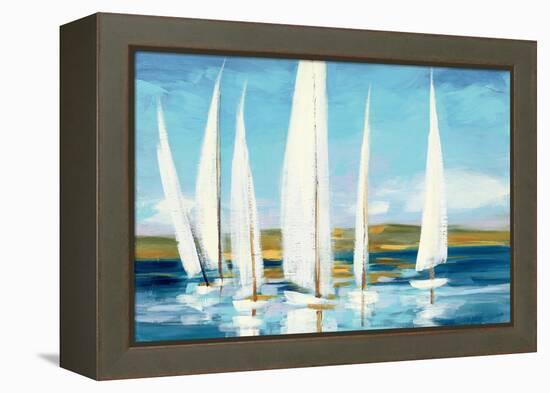 Horizon-Julia Purinton-Framed Stretched Canvas