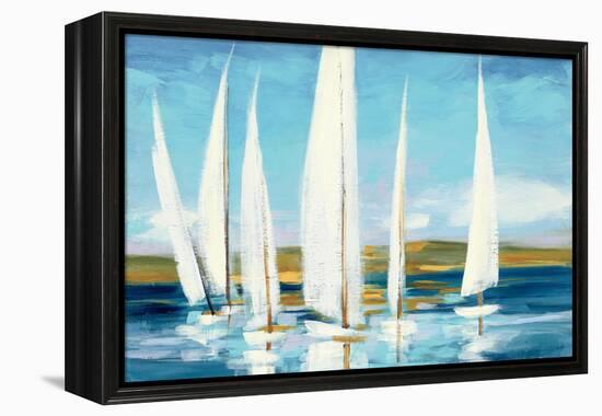 Horizon-Julia Purinton-Framed Stretched Canvas