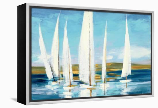 Horizon-Julia Purinton-Framed Stretched Canvas