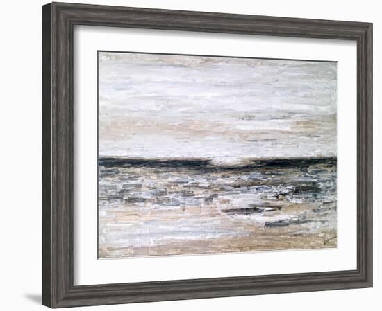 Horizon-Hyunah Kim-Framed Art Print